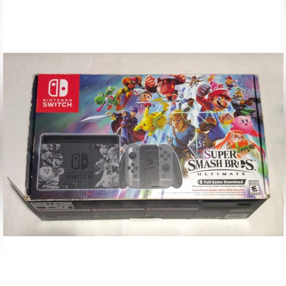 Nintendo Switch Super Smash Bros Ultimate Edition Console *DESC*